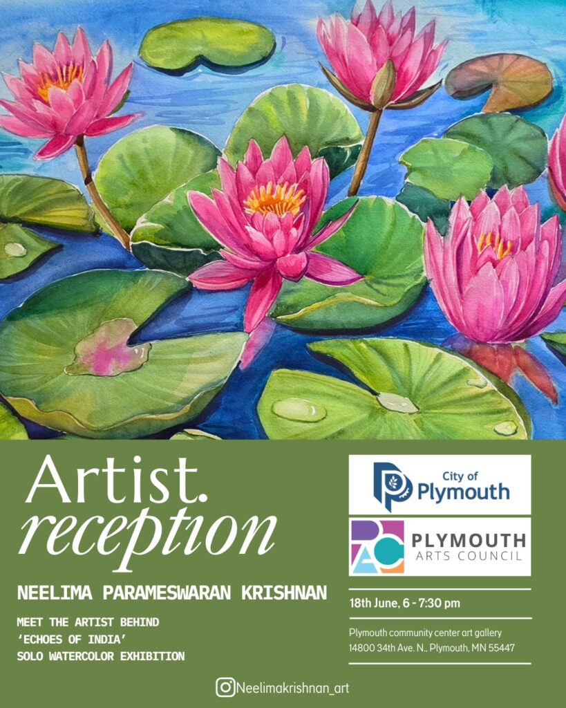 [Dated:06/18/2026] Celebrating Indian Art: IAM Board Member Neelima Krishnan Showcases “Echoes of India”